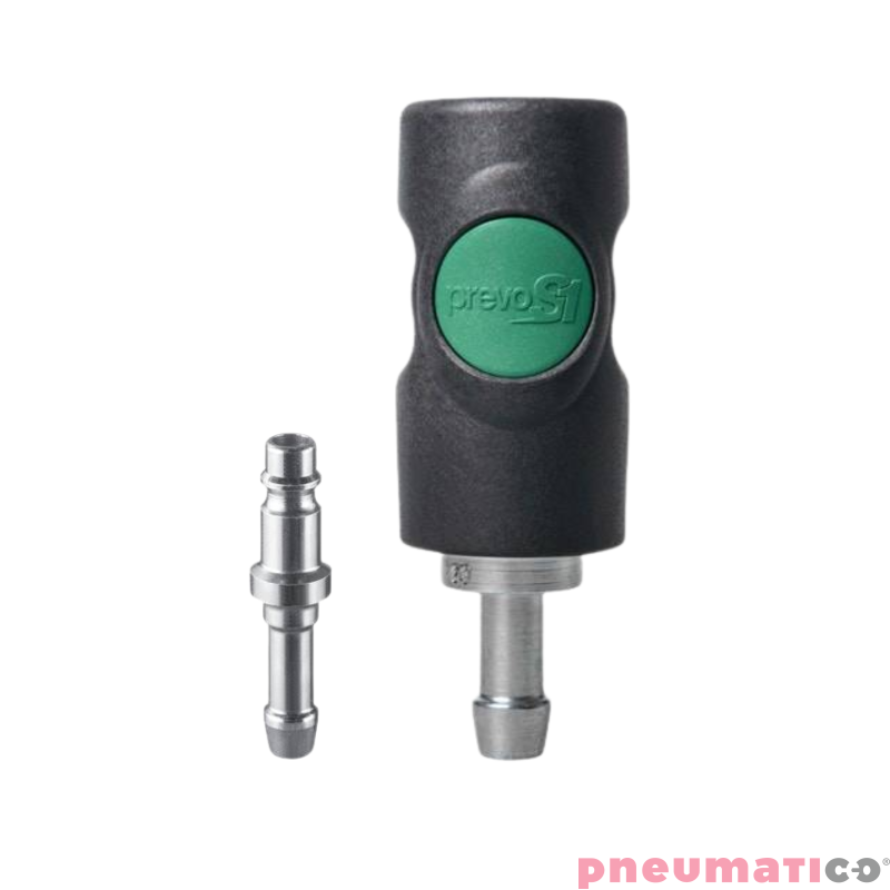 Szybkozłączka bezpieczna PREVOST PrevoS1 na wąż 10mm ESI 071810 + Króciec Gratis