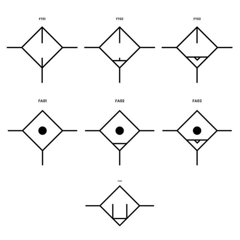 Filtr powietrza serii MX G3/8" z p&oacute;łautomatycznym spustem kondensatu 25&mu;m Camozzi MX2-38-F00