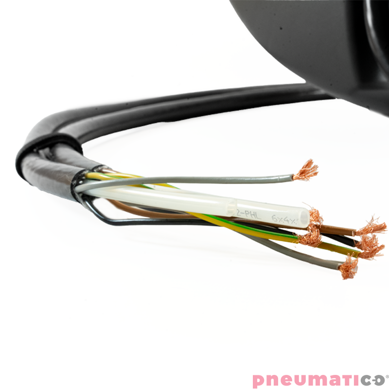 Zwijadło elektryczno-powietrzne 4x1,5mm&sup2; TWIN REEL ZECA 7415 CT 9+1,5m