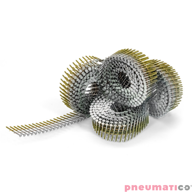 Gwoździe w zwojach CNW Pneumatico 2.1/35 BK RI 1op.-14.400szt. Gwoździe w zwojach CNW Pneumatico 2.1/35 BK RI 1op.-14.400szt.