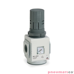 Reduktor ciśnienia G1/2" seria MX 0,5-10 bar z manometrem Camozzi MX2-12-R004