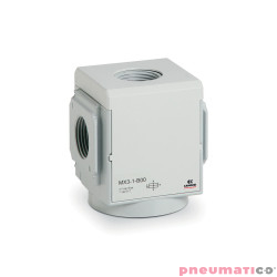 Rozdzielacz / kostka rozdzielająca 1'' seria MX Camozzi MX3-1-B00