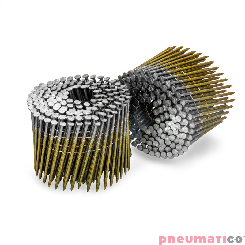 Paleta / gwoździe w zwojach CNW Pneumatico 3.1/90 BK RI 1op.-3.600szt. / 50 karton&oacute;w