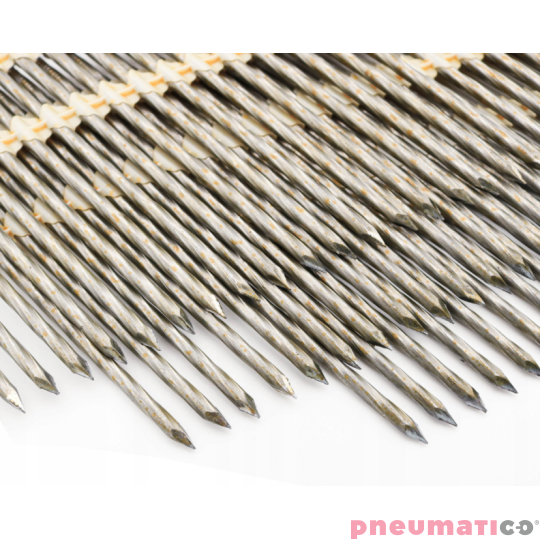 Gwoździe łączone plastikiem STANLEY BOSTITCH KB 3.8/130 czarne skrętne 1op.- 1.288szt.