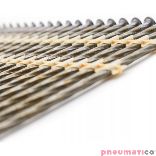 Gwoździe łączone plastikiem STANLEY BOSTITCH KB 3.8/130 czarne skrętne 1op.- 1.288szt.