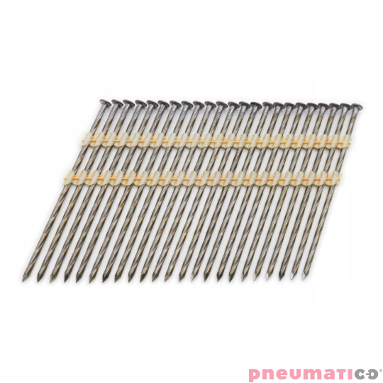 Gwoździe łączone plastikiem STANLEY BOSTITCH KB 3.8/130 czarne skrętne 1op.- 1.288szt.