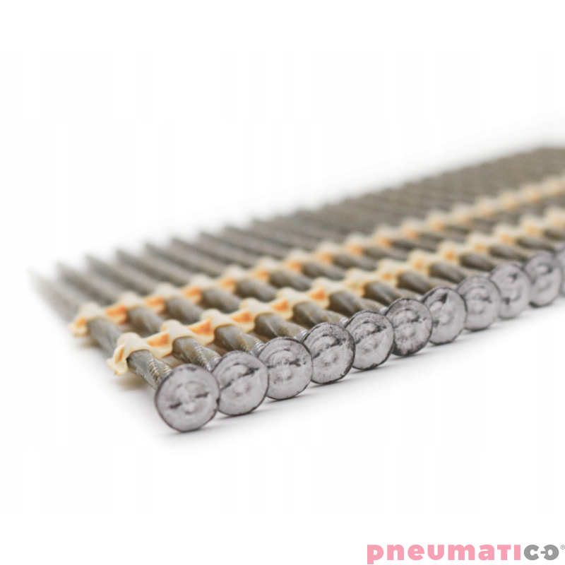 Gwoździe łączone plastikiem STANLEY BOSTITCH KB 3.8/130 czarne skrętne 1op.- 1.288szt.