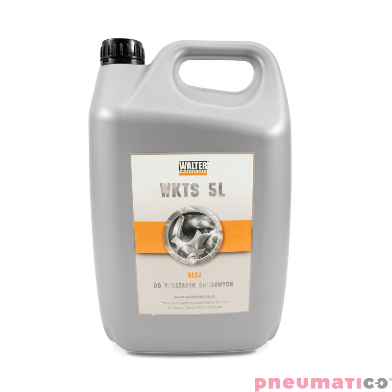 Olej do kompresorów śrubowych WALTER WKTS 5 litrów / WKTS5L (4000000501) Olej do kompresorów śrubowych WALTER WKTS 5 litrów / WKTS5L (4000000501)
