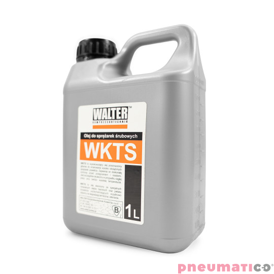 Olej do kompresorów śrubowych WALTER WKTS 1 litr / WKTS1L (4000000101) Olej do kompresorów śrubowych WALTER WKTS 1 litr / WKTS1L (4000000101)