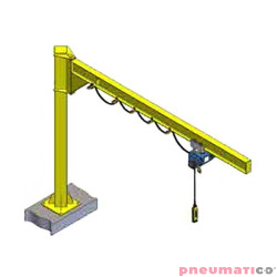 Żuraw wolnostojący dwuteowy NIKO 200.U0753.K30.025 3000 mm 250kg