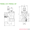 Zawór impulsowy kątowy TURBO DP20 / TD020 3/4" NC z cewką + złącza FP20024AC DP20024DC Zawór impulsowy kątowy TURBO DP20 / TD020 3/4" NC z cewką + złącza FP20024AC DP20024DC