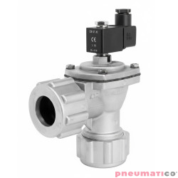 Zawór impulsowy kątowy TURBO DP40 / TD040 1 1/2" NC z cewką + złącza FP40024AC DP40024DC