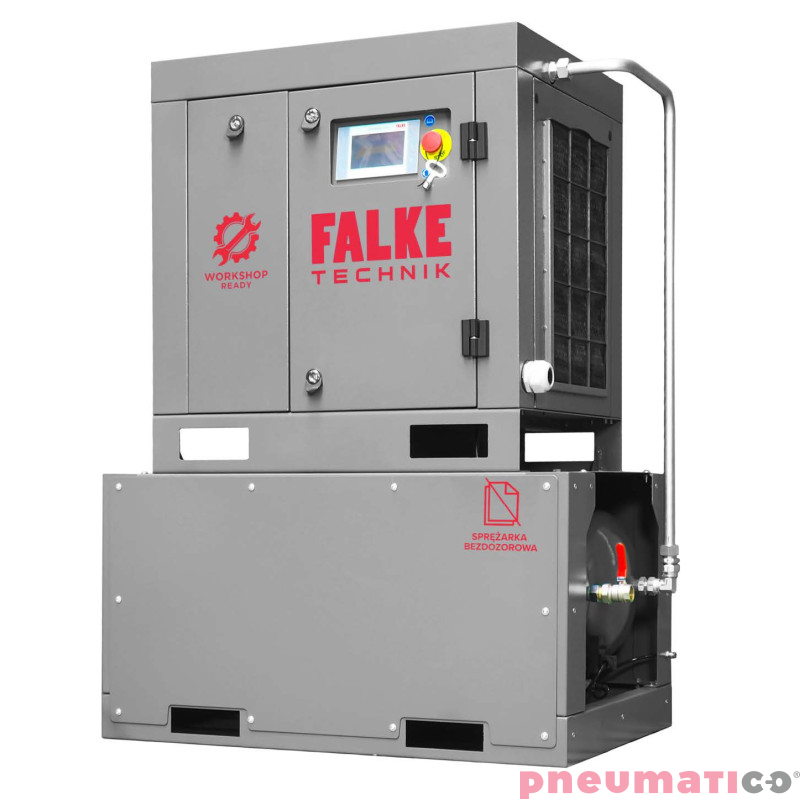 Kompresor śrubowy olejowy Falke FKVDT 5,5/2x50 KS 10 BAR 2x50 l Kompresor śrubowy olejowy Falke FKVDT 5,5/2x50 KS 10 BAR 2x50 l
