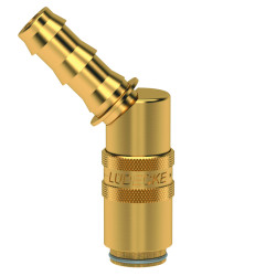 Szybkozłącze typ ESHM E6 GNIAZDO 10 MM PUSH-ON/45 STOPNI