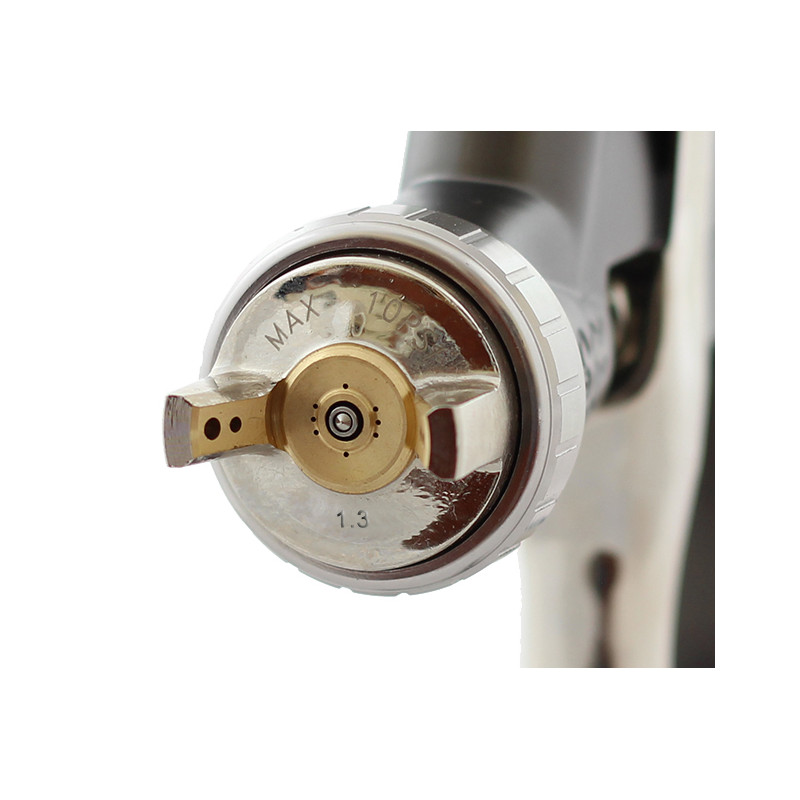 Pistolet lakierniczy LEADER HVLP 1.3mm zbiornik 600ml MODEL 1999-2021