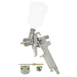 Pistolet lakierniczy MINI H2000 HP 0.8mm 130ml + dysza 1.0 mm