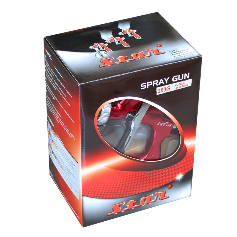 Pistolet lakierniczy STAR SMV-4F RP 2.5mm