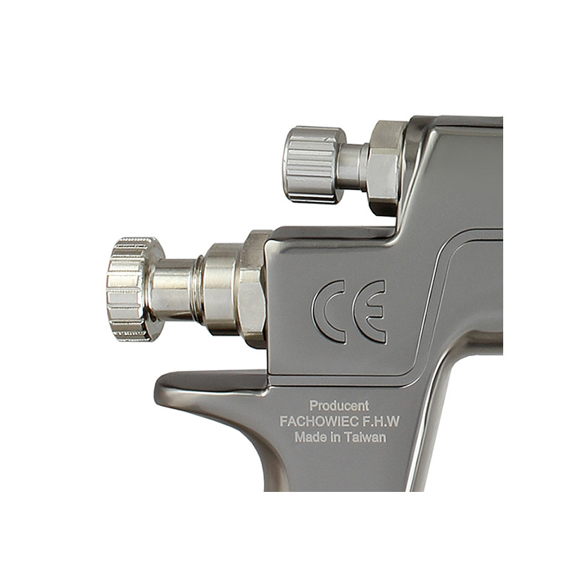 Pistolet lakierniczy LEADER K411 LVLP 1.6mm zbiornik 600ml model 2022-2026