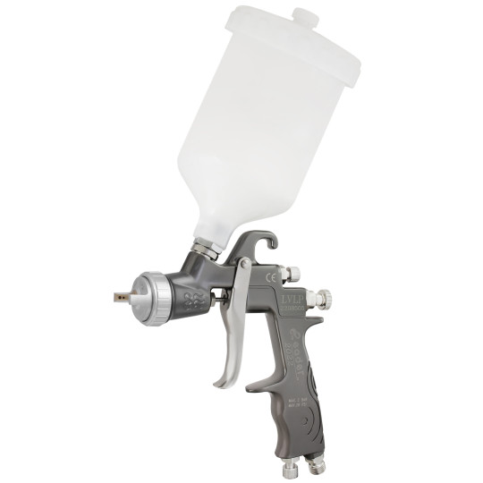 Pistolet lakierniczy LEADER K411 LVLP 2.0mm zbiornik 600ml model 2022-2026