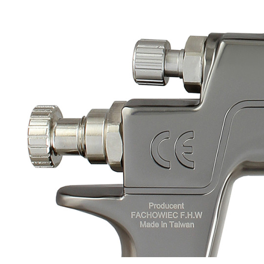 Pistolet lakierniczy LEADER K411 HP 1.3mm zbiornik 600ml model 2022-2026