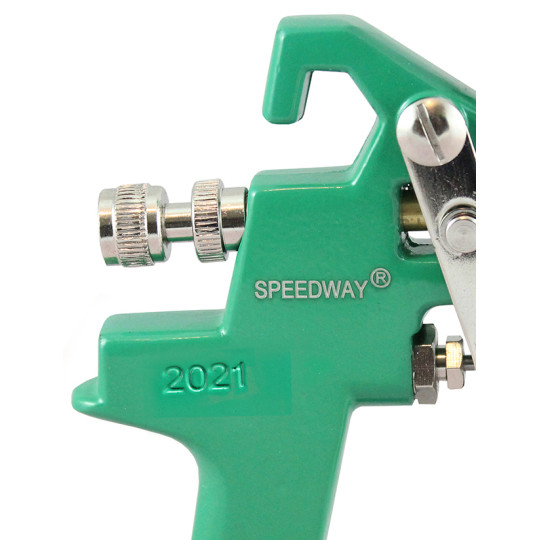 Pistolet lakierniczy SPEEDWAY zielony HVLP 3.0mm