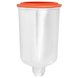 Zbiornik do pistoletu aluminiowy STAR MINI HP/HVLP S-106T/SV-106 250ml M14-P1.0 gwint wewnętrzny