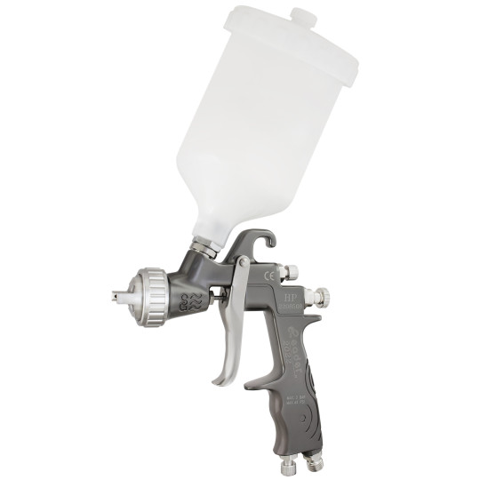 Pistolet lakierniczy LEADER K411 HP 2.5mm zbiornik 600ml model 2022-2026