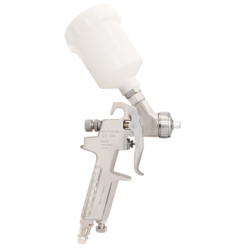 Pistolet lakierniczy MINI H2000 HP 1.0mm 130ml + dysza 0.8 mm