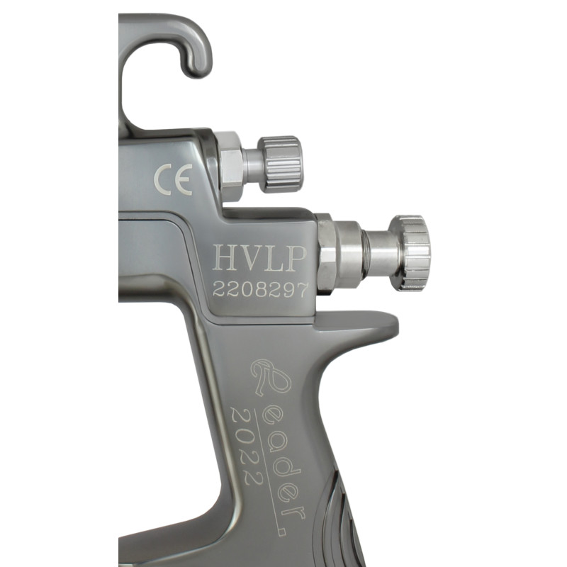 Pistolet lakierniczy LEADER K411 HVLP 2.5mm zbiornik 600ml model 2022-2026