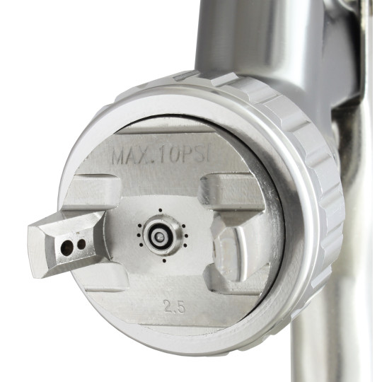 Pistolet lakierniczy LEADER K411 HVLP 2.5mm zbiornik 600ml model 2022-2026