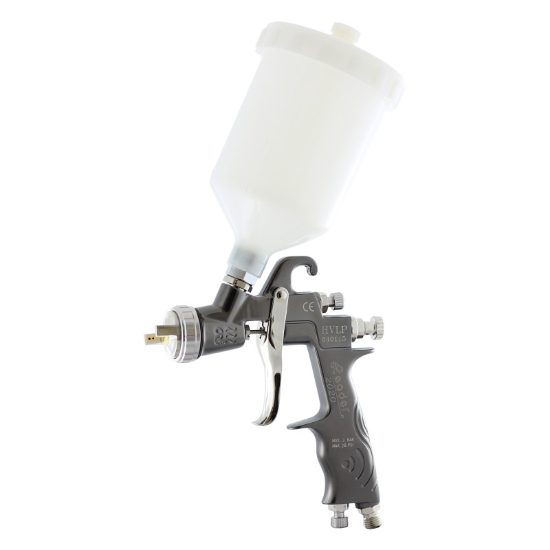 Pistolet lakierniczy LEADER HVLP 1.6mm zbiornik 600ml MODEL 1999-2021