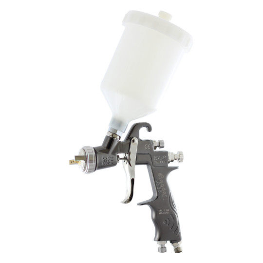 Pistolet lakierniczy LEADER HVLP 1.6mm zbiornik 600ml MODEL 1999-2021
