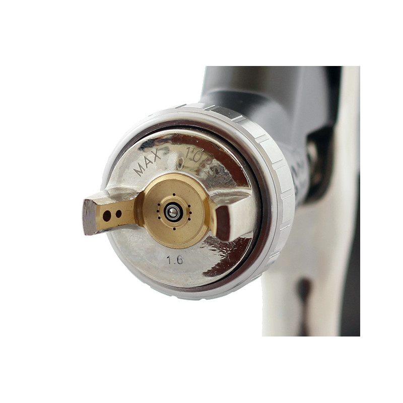 Pistolet lakierniczy LEADER HVLP 1.6mm zbiornik 600ml MODEL 1999-2021