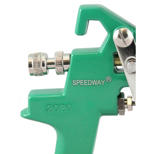 Pistolet lakierniczy SPEEDWAY zielony HVLP 1.2mm