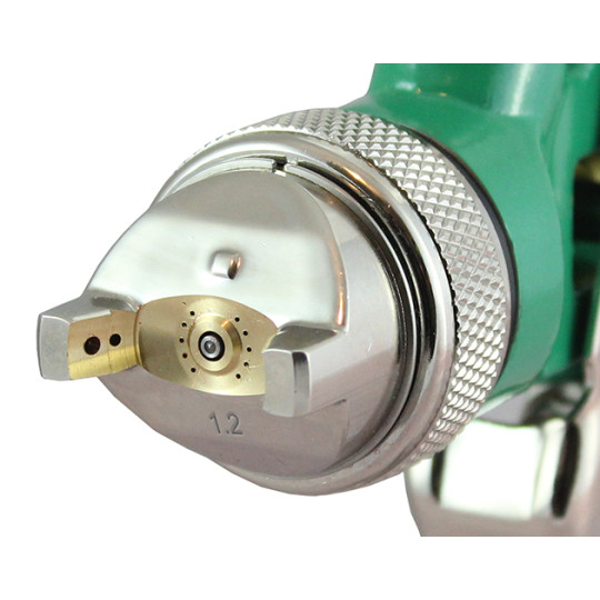 Pistolet lakierniczy SPEEDWAY zielony HVLP 1.2mm