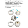 Zestaw dysz do pistoletu lakierniczego LEADER HVLP 1.2mm MODEL 1999-2026