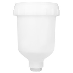 Zbiornik do pistoletu plastykowy STAR MINI HP/HVLP S-106T/SV-106 130ml M14-P1.0 gwint wewnętrzny