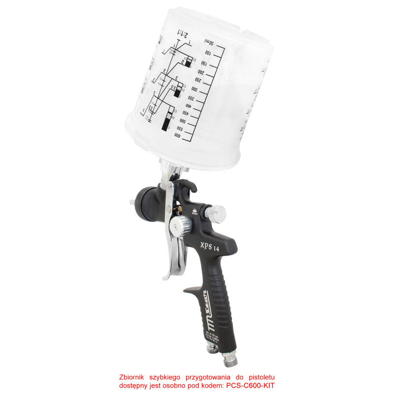 Pistolet lakierniczy STAR XPS RP BLACK 1.4mm