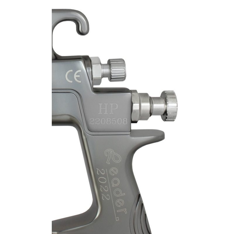 Pistolet lakierniczy LEADER K411 HP 2.0mm zbiornik 600ml model 2022-2026