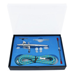 Aerograf BD207-KIT 0.2/0.3/0.5mm 2ml otwarty + osprzęt