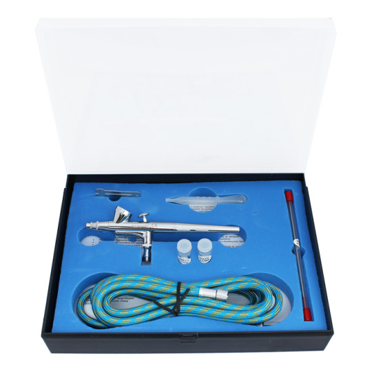 Aerograf BD207-KIT 0.2/0.3/0.5mm 2ml otwarty + osprzęt
