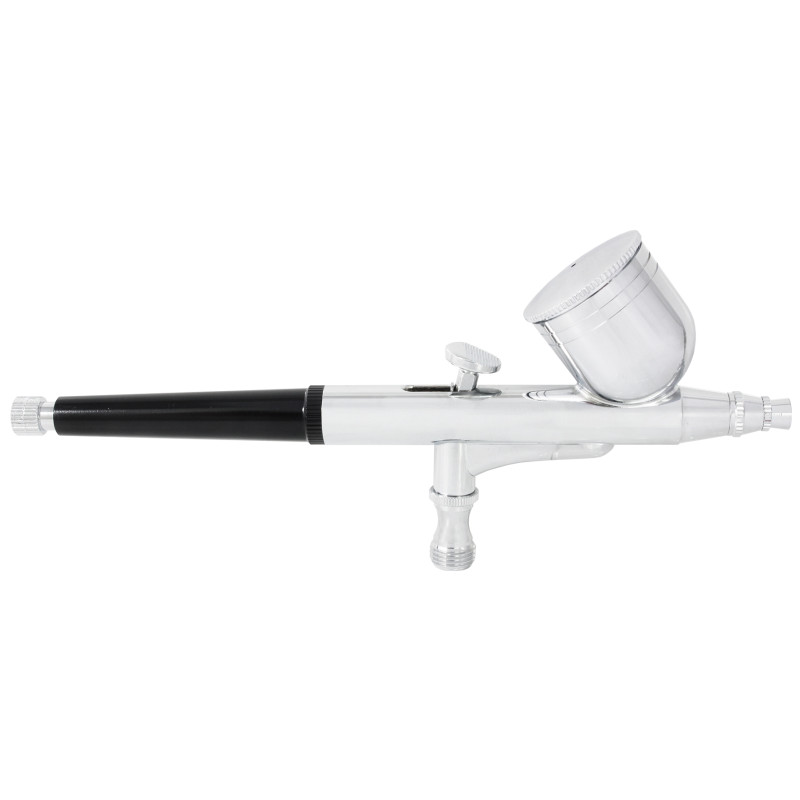 Aerograf BD130-KIT 0.2/0.3/0.5mm czarny 8ml regulacja + osprzęt