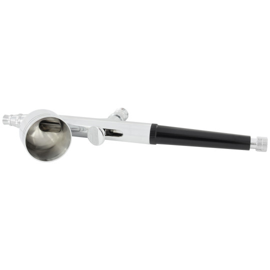 Aerograf BD130 0.2mm czarny 8ml z regulacją