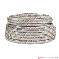 Przew&oacute;d silikonowy do termoregulacji seria TFS 13/19mm 25m srebrny TFS12 RQS