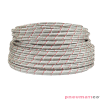 Przew&oacute;d silikonowy do termoregulacji seria TFS 9/15mm 25m srebrny TFS38 RQS