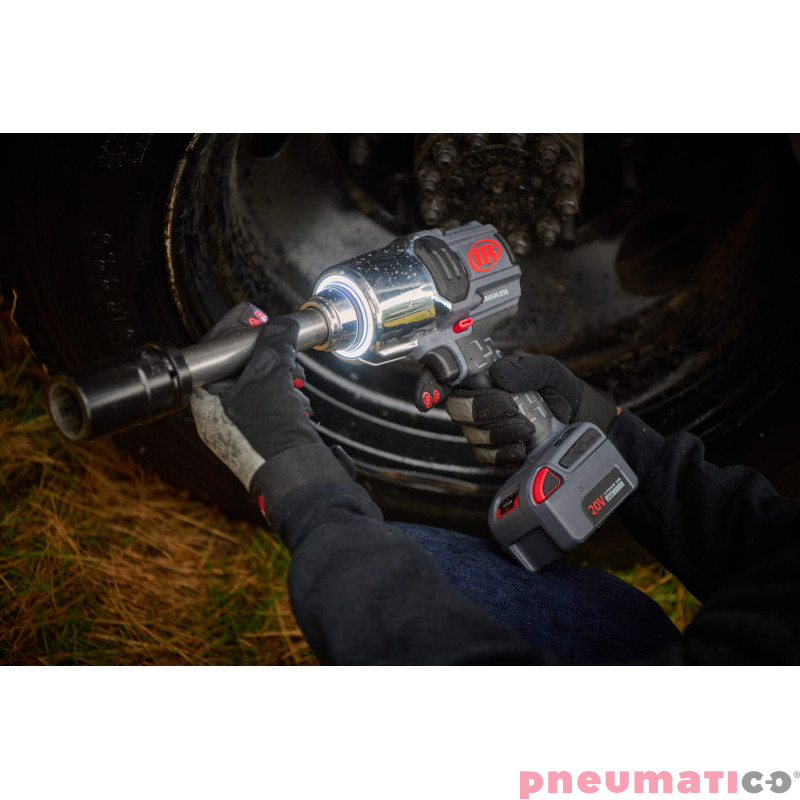 Bezprzewodowy klucz Ingersoll Rand udarowy 1" W8591-K2-EU (Wrzeciono 6", 2x 5,0 Ah) Bezprzewodowy klucz Ingersoll Rand udarowy 1" W8591-K2-EU (Wrzeciono 6", 2x 5,0 Ah)