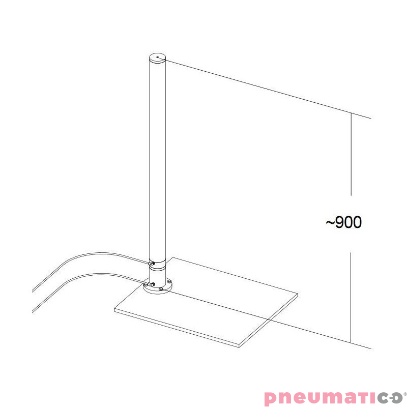 Winda na mieszadło pneumatyczne MBP EN-5 Winda na mieszadło pneumatyczne MBP EN-5