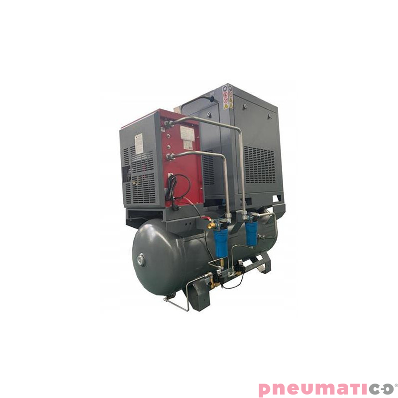 Kompresor śrubowy Kupczyk KKS 10/300 FD 7,5 KW 10 bar Falownik Osuszacz