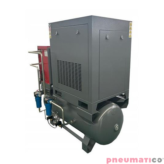 Kompresor śrubowy Kupczyk KKS 10/300 FD 7,5 KW 10 bar Falownik Osuszacz