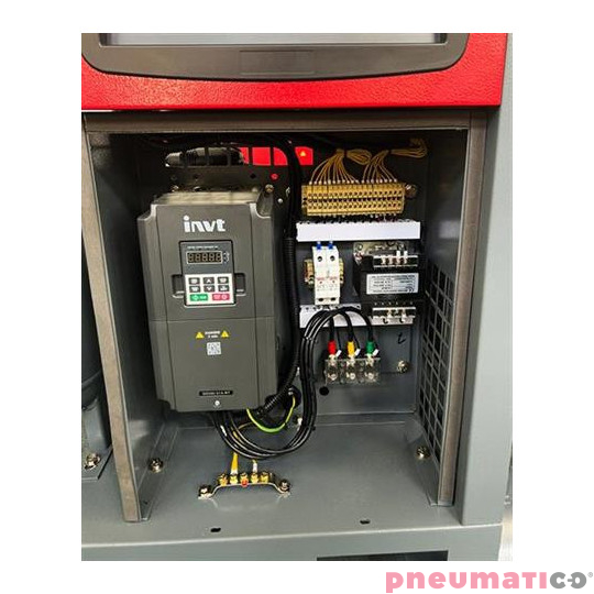 Kompresor śrubowy Kupczyk KKS 10/300 FD 7,5 KW 10 bar Falownik Osuszacz